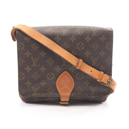 Louis Vuitton Shoulder Bag Cartouchiere GM Monogram Leather
