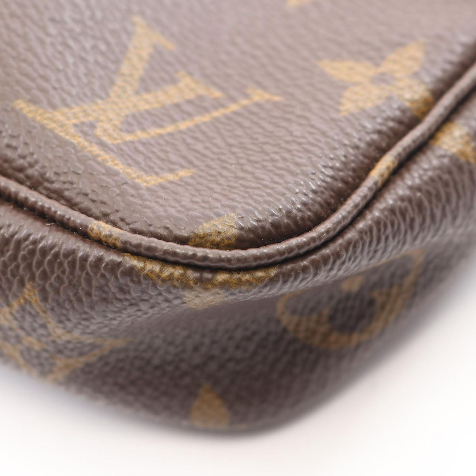 Louis Vuitton Handbag Pochette Soir Monogram Leather — view 7