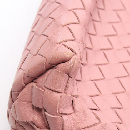 Bottega Veneta Shoulder Bag Intrecciato Pink Leather Chain — view 7