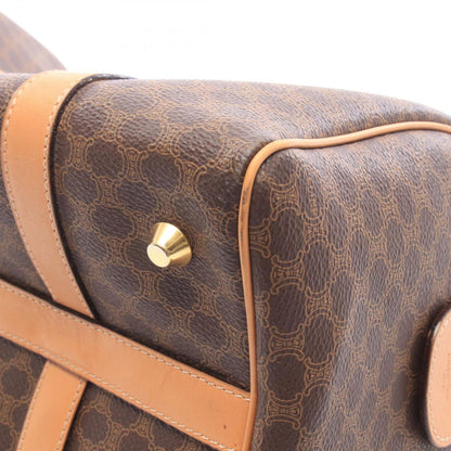 Celine Handbag Macadamia Brown Canvas Leather — view 8