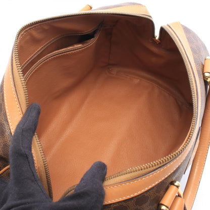 Celine Handbag Macadamia Brown Canvas Leather — view 3