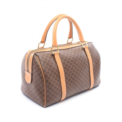 Celine Handbag Macadamia Brown Canvas Leather — view 2