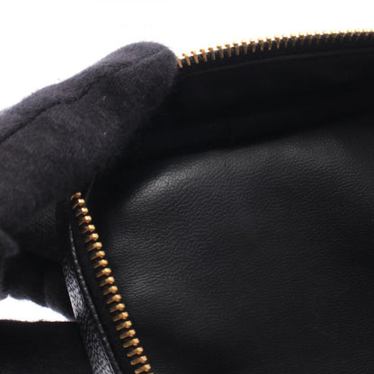 Chanel Handbag CC Logo Black Caviar Leather Vertical Vanity — view 6