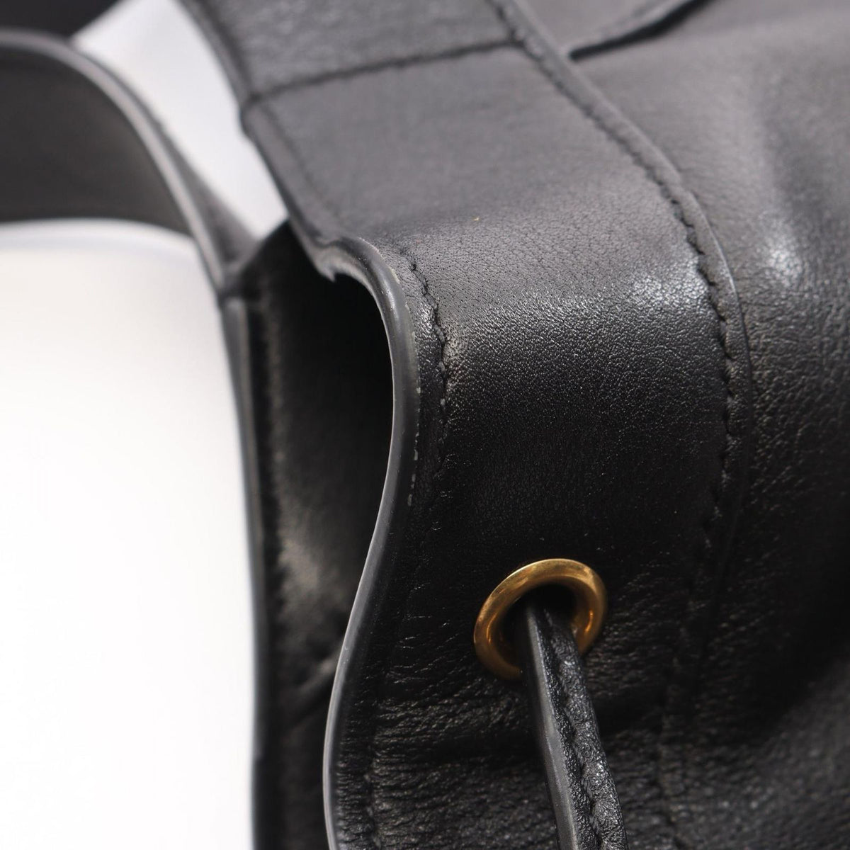 Saint Laurent Paris Tote Hobo Black Leather — view 7