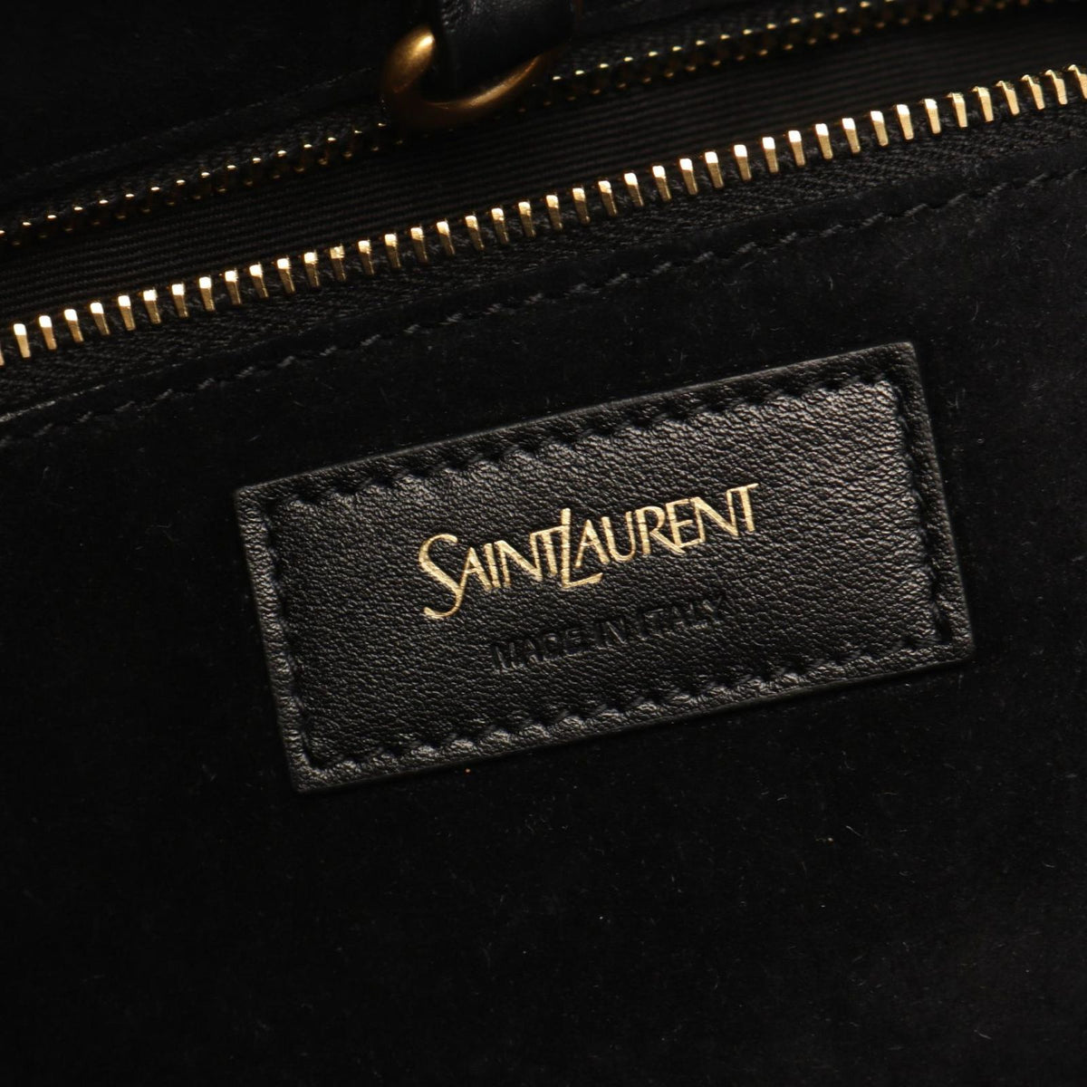 Saint Laurent Paris Tote Hobo Black Leather — view 4