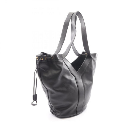 Saint Laurent Paris Tote Hobo Black Leather — view 2