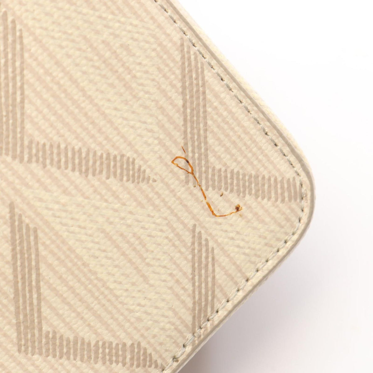Dior Shoulder Bag Messenger Pouch CD Diamond Ivory Canvas Leather — view 5