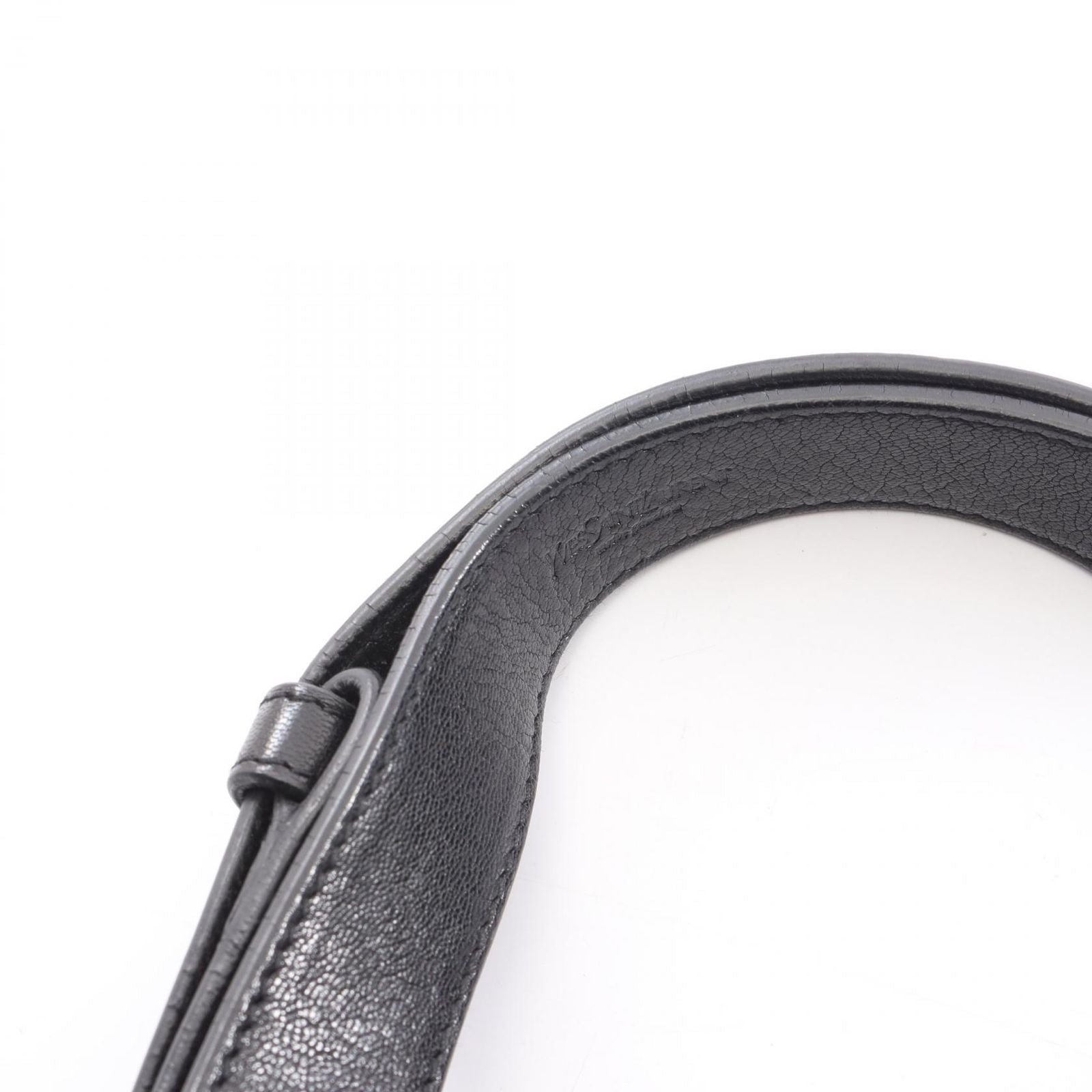 Saint Laurent Rive Gauche Shoulder Bag Naja Black Leather — view 6