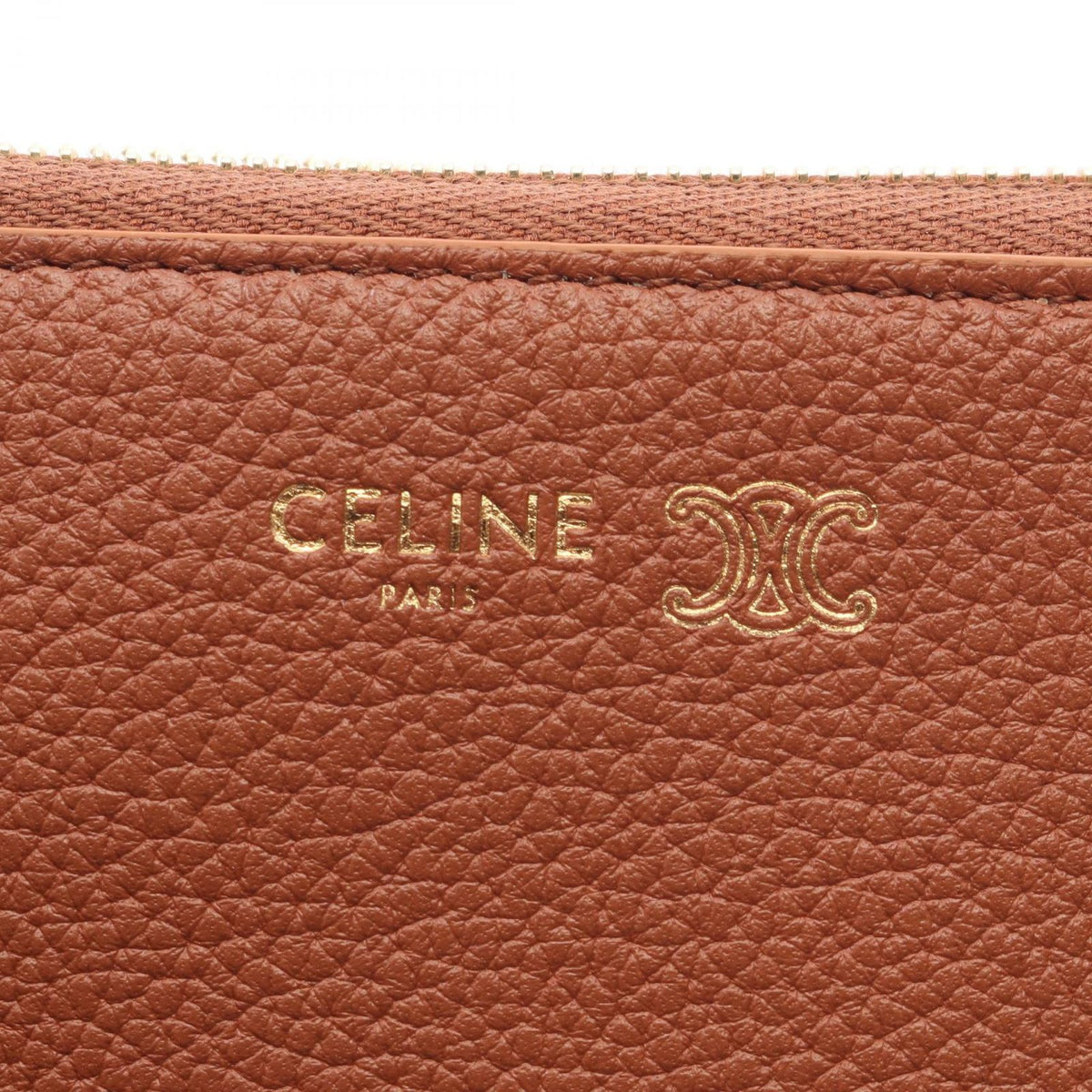 Celine Card Case Long Coin Purse Leather — view 4