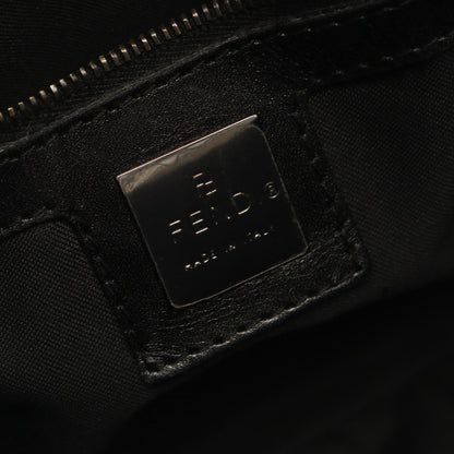 Fendi Shoulder Bag Mamma Bucket Zucchino Gray Canvas — view 4