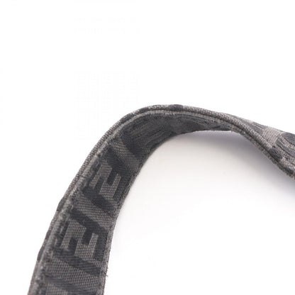 Fendi Shoulder Bag Mamma Bucket Zucchino Gray Canvas — view 7