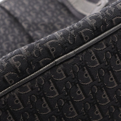 Dior Tote Bag Trotter Black Canvas Leather — view 8