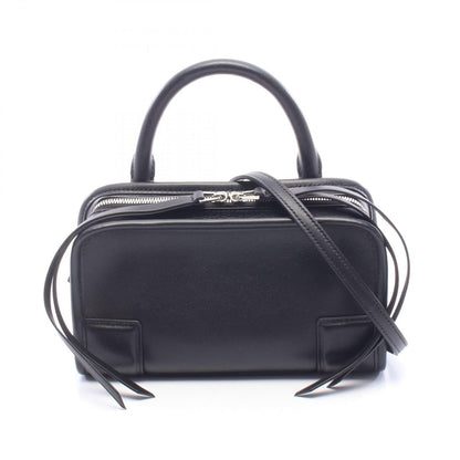 Loewe Handbag Amazona 180 Mini 2-Way Black Leather