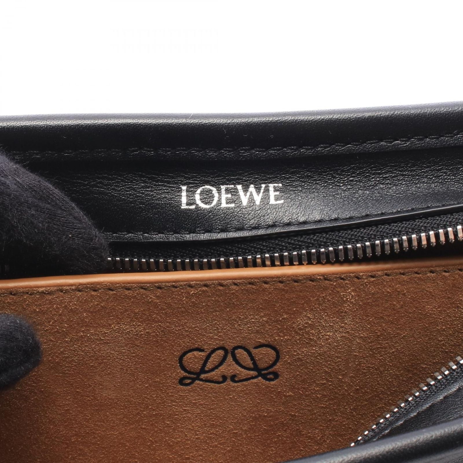 Loewe Handbag Amazona 180 Mini 2-Way Black Leather — view 4