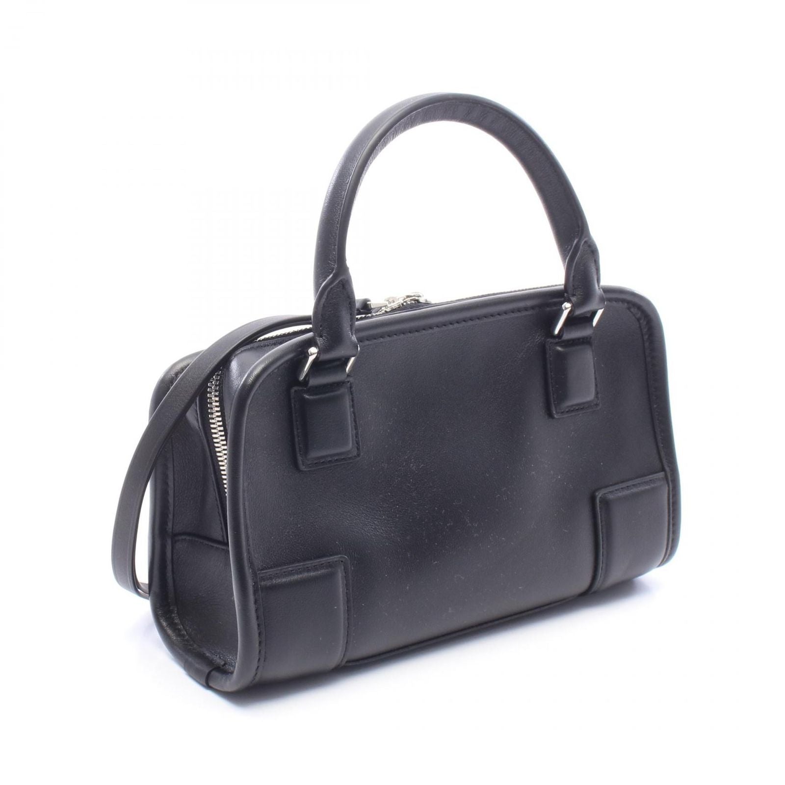 Loewe Handbag Amazona 180 Mini 2-Way Black Leather — view 2