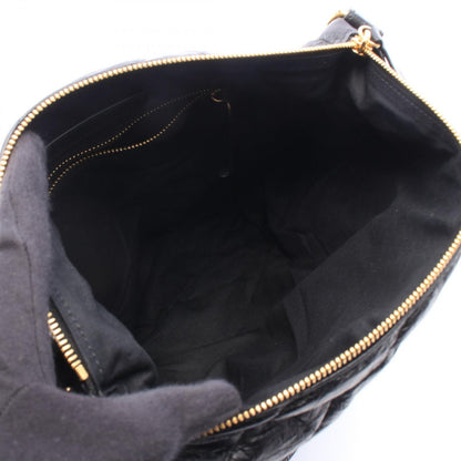 Balenciaga Shoulder Bag Crush Hobo Black Leather — view 3