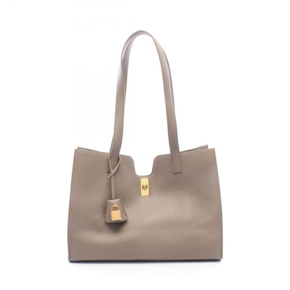 Celine Tote Bag Cabas 16 Gray Leather