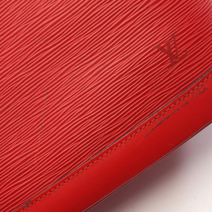 Louis Vuitton Handbag Alma Epi Castilian Red Leather — view 7
