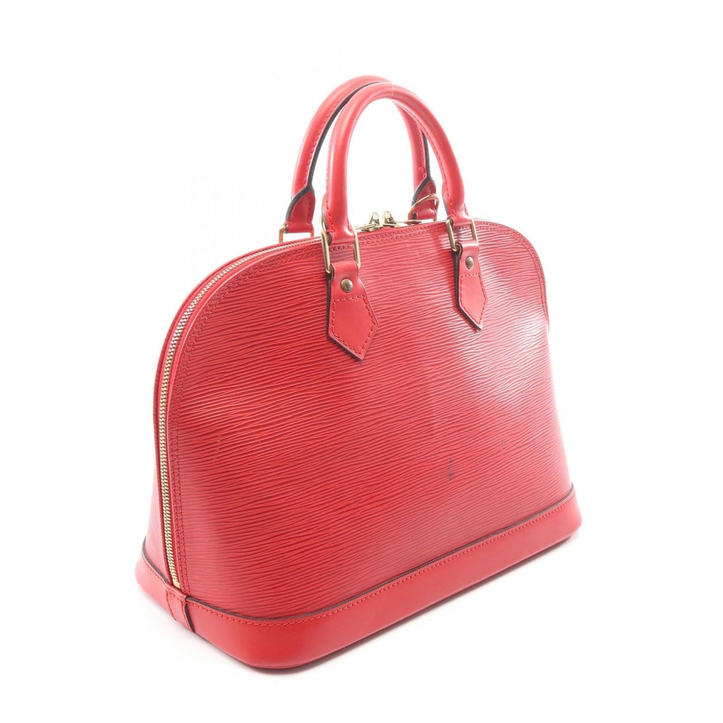 Louis Vuitton Handbag Alma Epi Castilian Red Leather — view 2