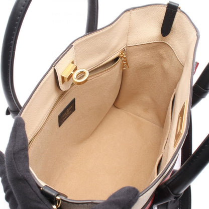 Louis Vuitton Handbag on My Side MM Monogram Rouge Pillat Leather Canvas — view 3