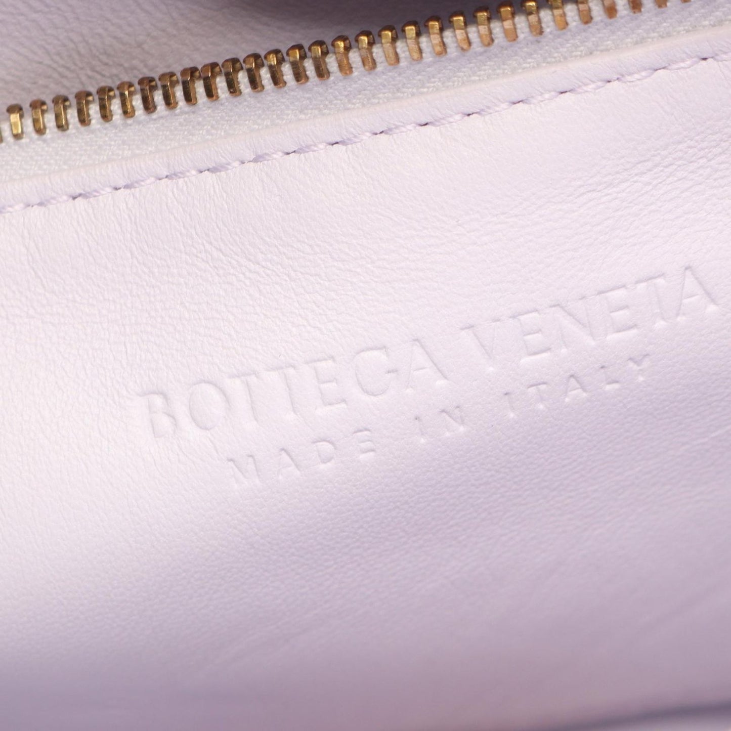 Bottega Veneta Shoulder Bag Padded Cassette Light Purple Leather — view 4
