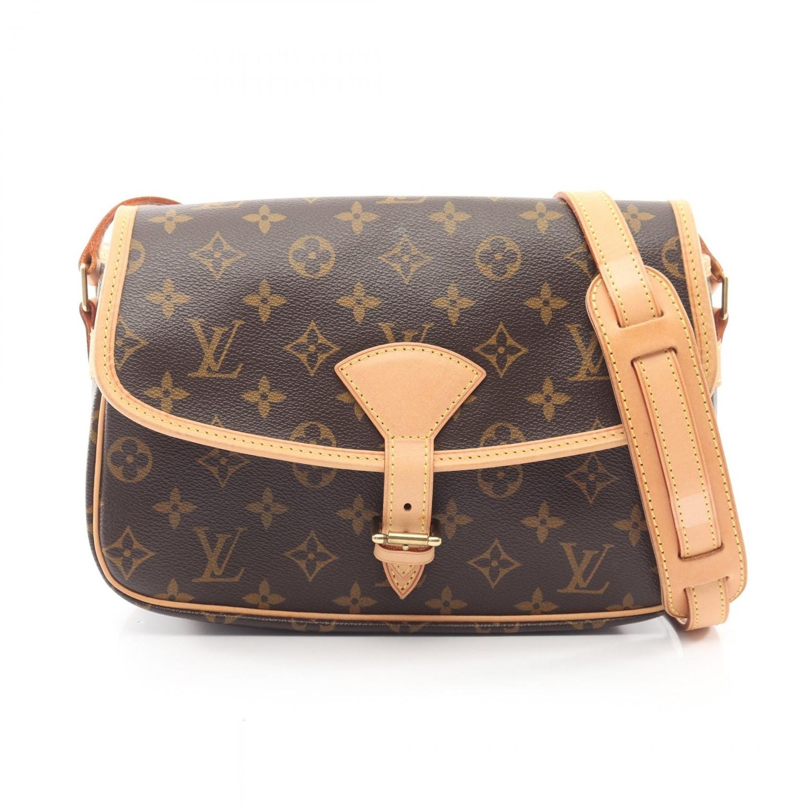 Louis Vuitton Shoulder Bag Solonge Monogram Leather