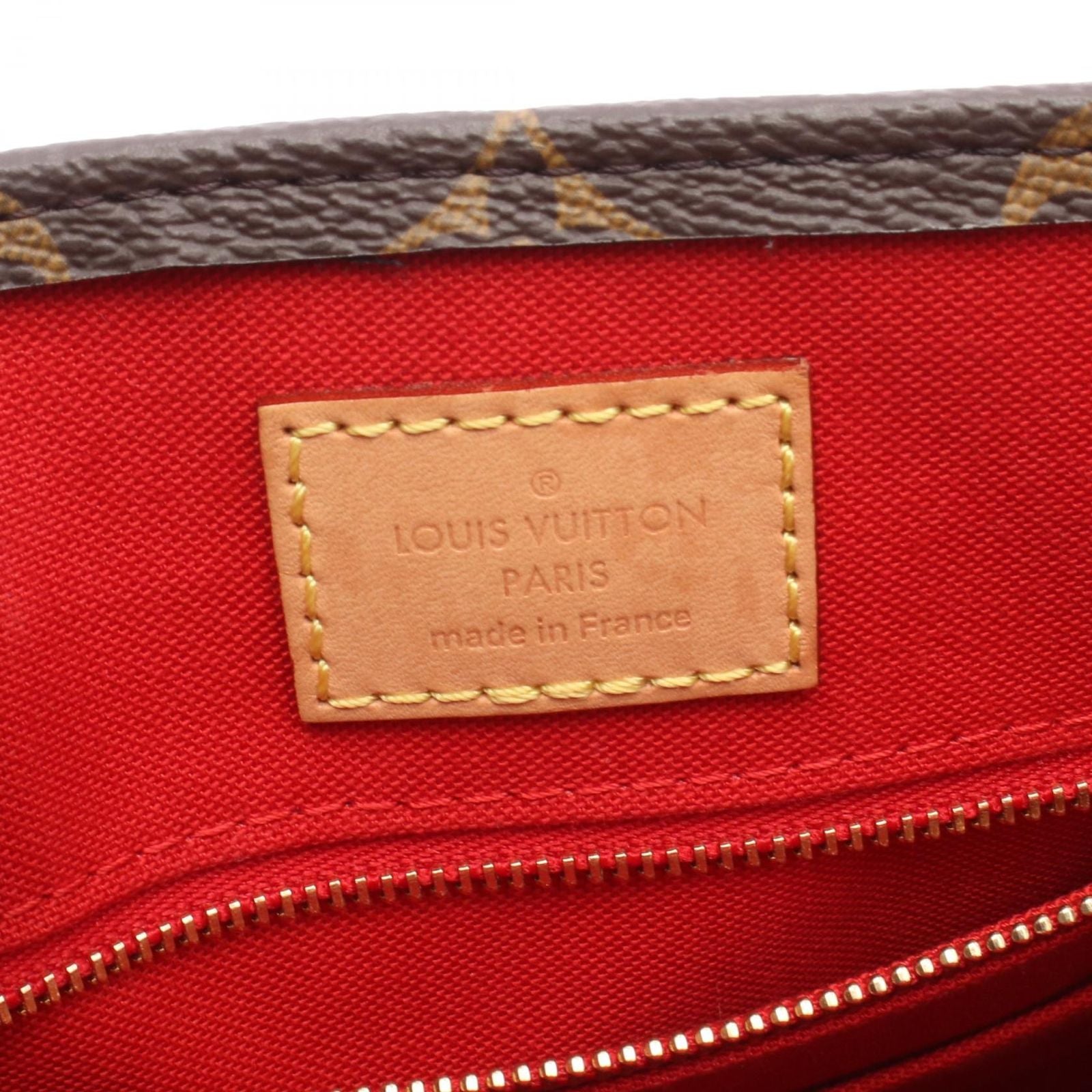 Louis Vuitton Handbag Sac Plat BB Monogram Leather — view 4