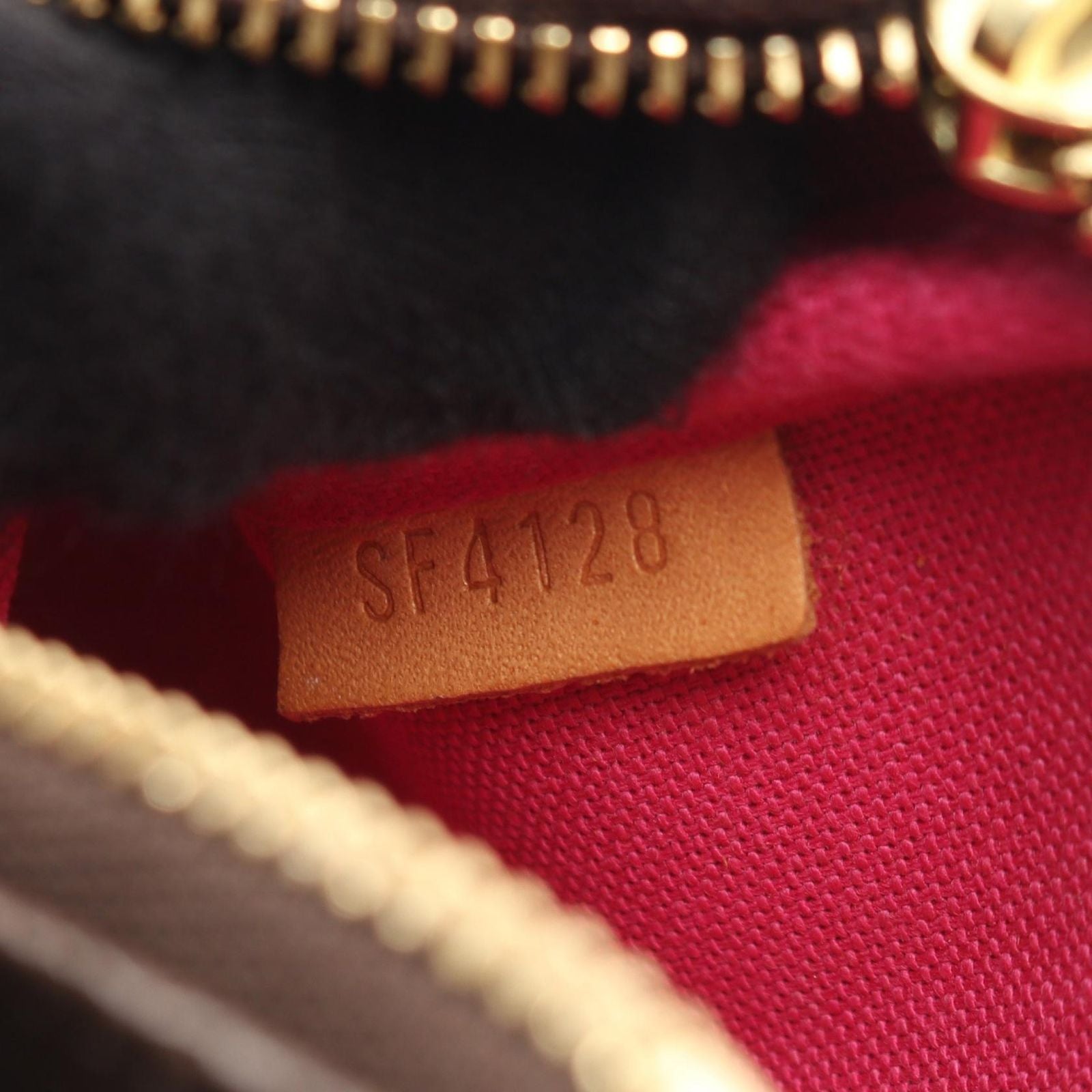 Louis Vuitton Handbag Mini Pochette Soir Monogram Leather — view 5