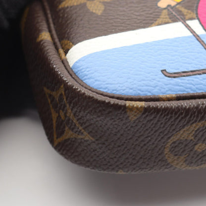 Louis Vuitton Handbag Mini Pochette Soir Monogram Leather — view 6