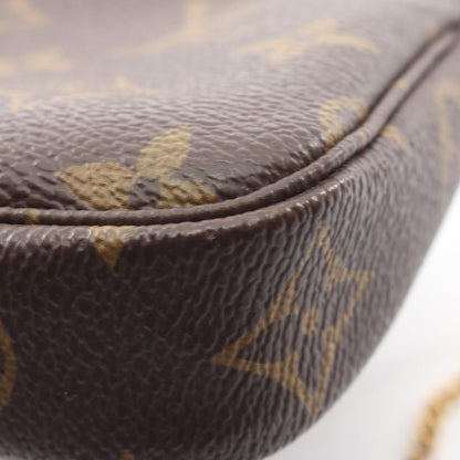 Louis Vuitton Handbag Mini Pochette Soir Monogram Leather — view 7