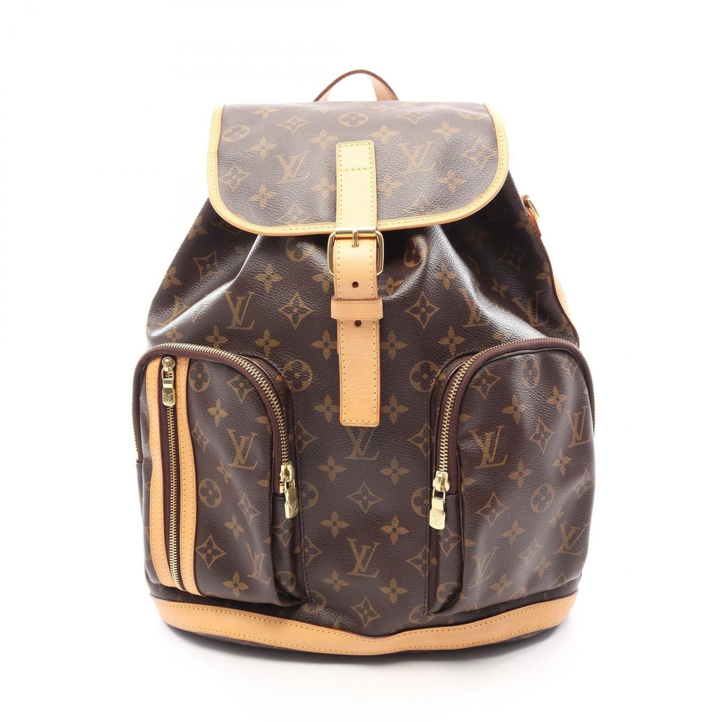 Louis Vuitton Backpack a Dos Bosfort Monogram Leather Sac a