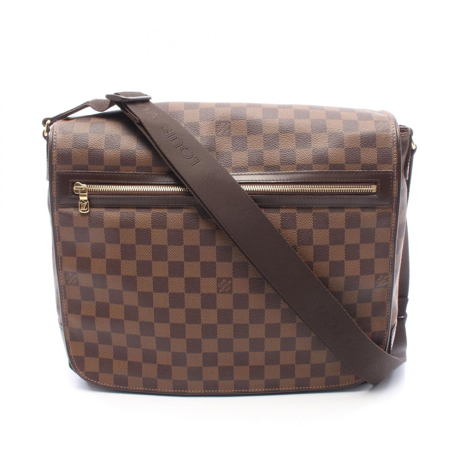 Louis Vuitton Shoulder Bag Spencer Damier Ebene Leather