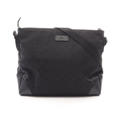 Gucci Shoulder Bag GG Canvas Black