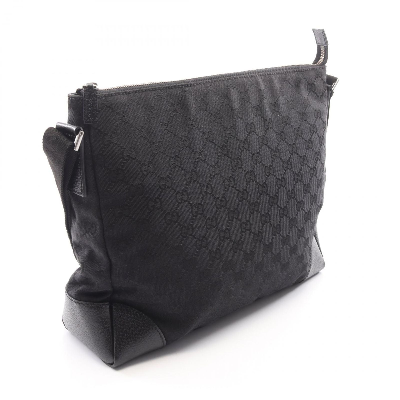 Gucci Shoulder Bag GG Canvas Black — view 2