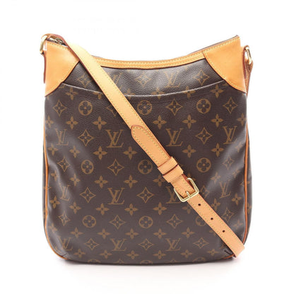 Louis Vuitton Shoulder Bag Odeon MM Monogram Leather