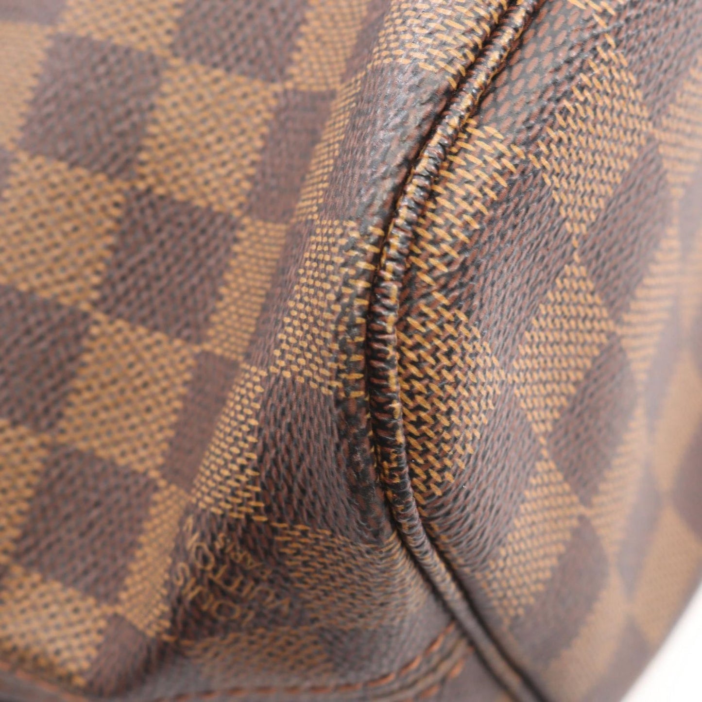 Louis Vuitton Tote Bag Neverfull PM Damier Ebene Leather — view 7