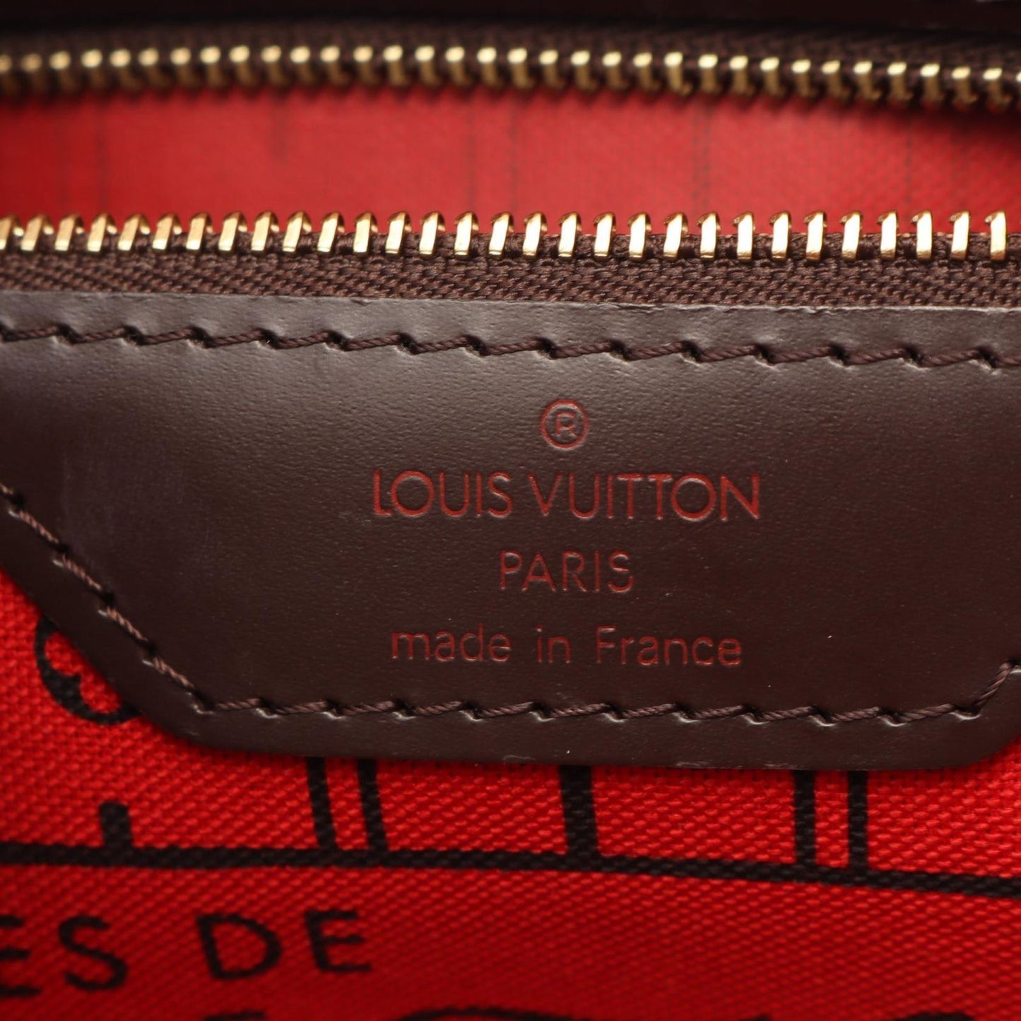 Louis Vuitton Tote Bag Neverfull PM Damier Ebene Leather — view 4
