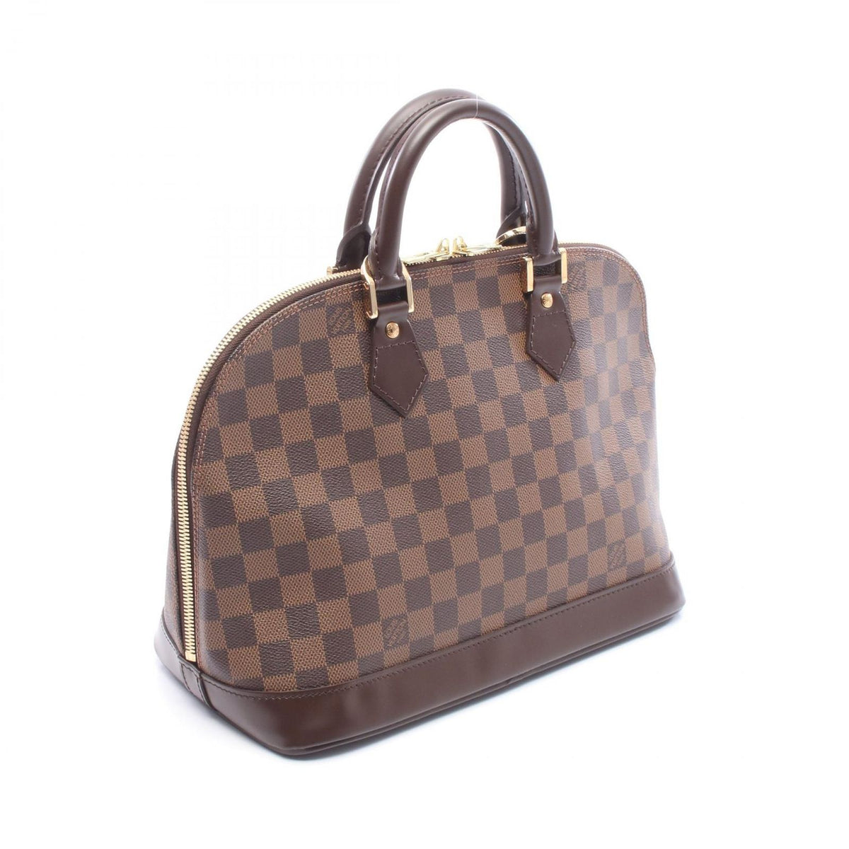 Louis Vuitton Handbag Alma Damier Ebene Leather — view 2