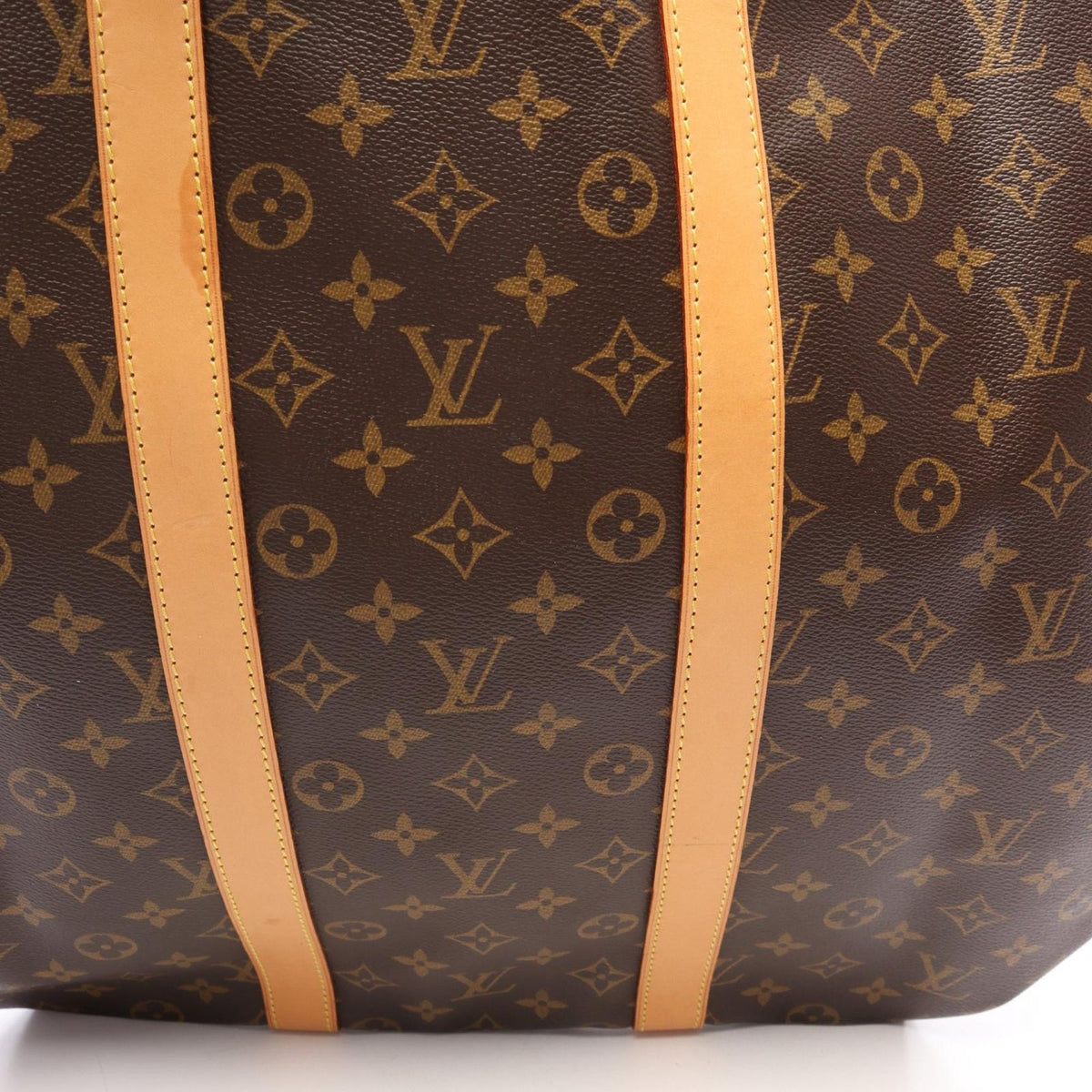 Louis Vuitton Boston Bag Keepall 55 Monogram Leather — view 6