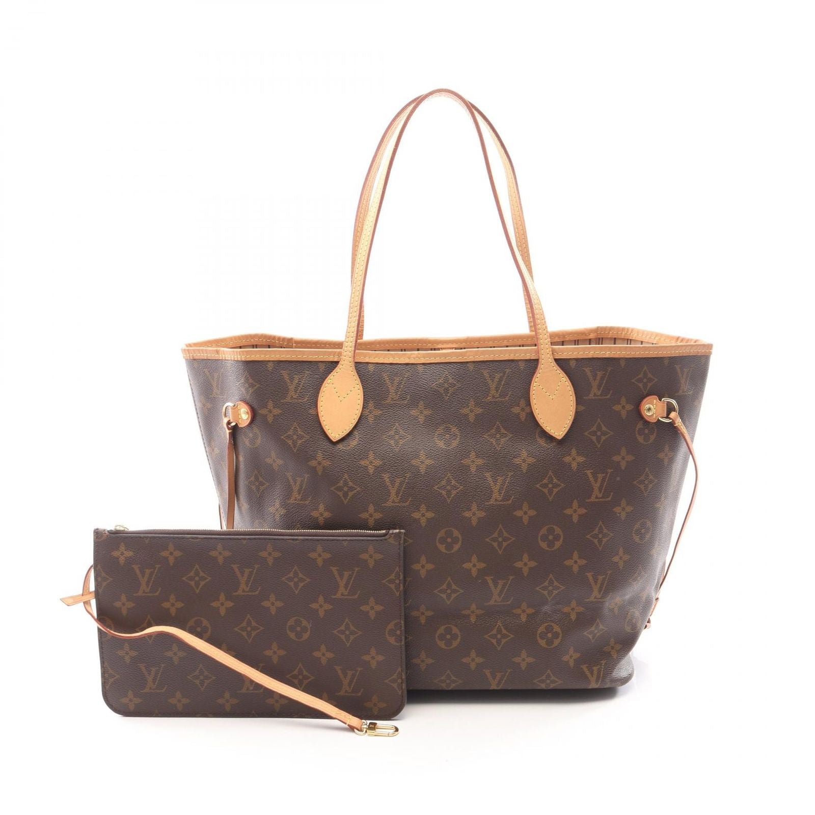 Louis Vuitton Tote Bag Neverfull MM Monogram Leather