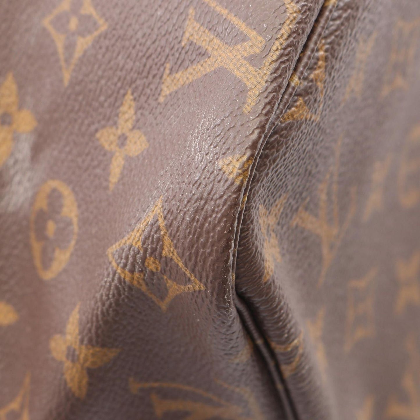 Louis Vuitton Tote Bag Neverfull MM Monogram Leather — view 7