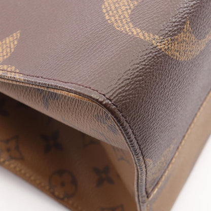 Louis Vuitton Shoulder Bag On The Go GM Monogram Giant Reverse Leather — view 5