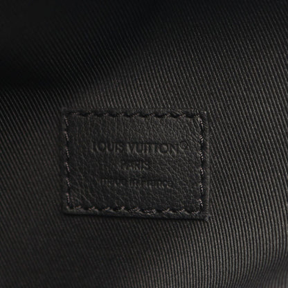 Louis Vuitton Waist Bag Duo Monogram Shadow Noir Leather — view 4