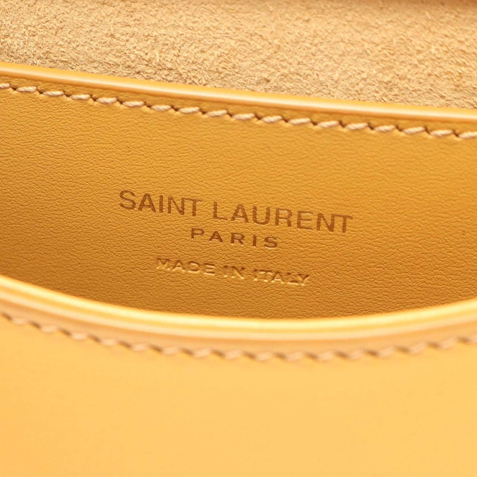 Saint Laurent Paris Handbag Voltaire Mini Camel Leather — view 4