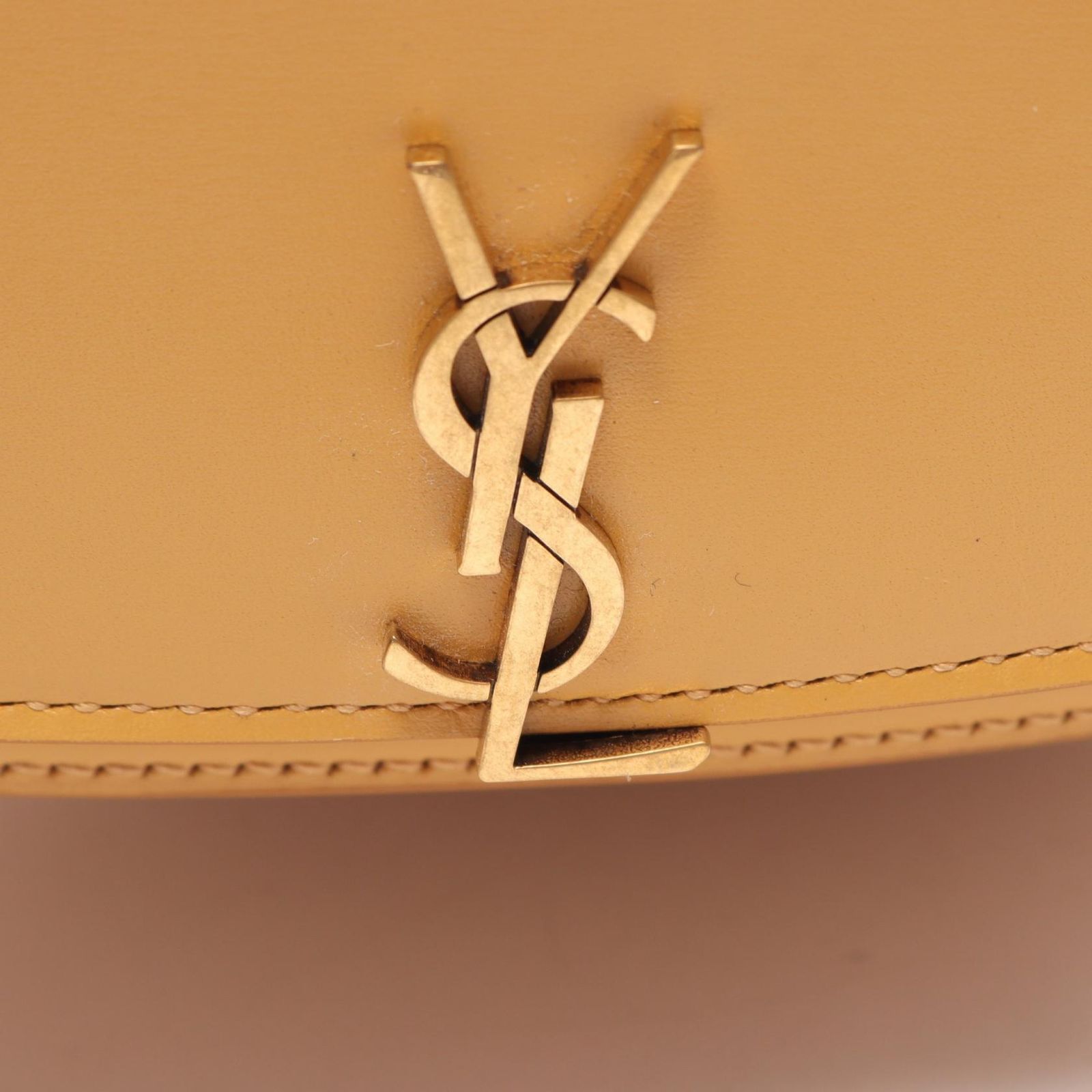 Saint Laurent Paris Handbag Voltaire Mini Camel Leather — view 6