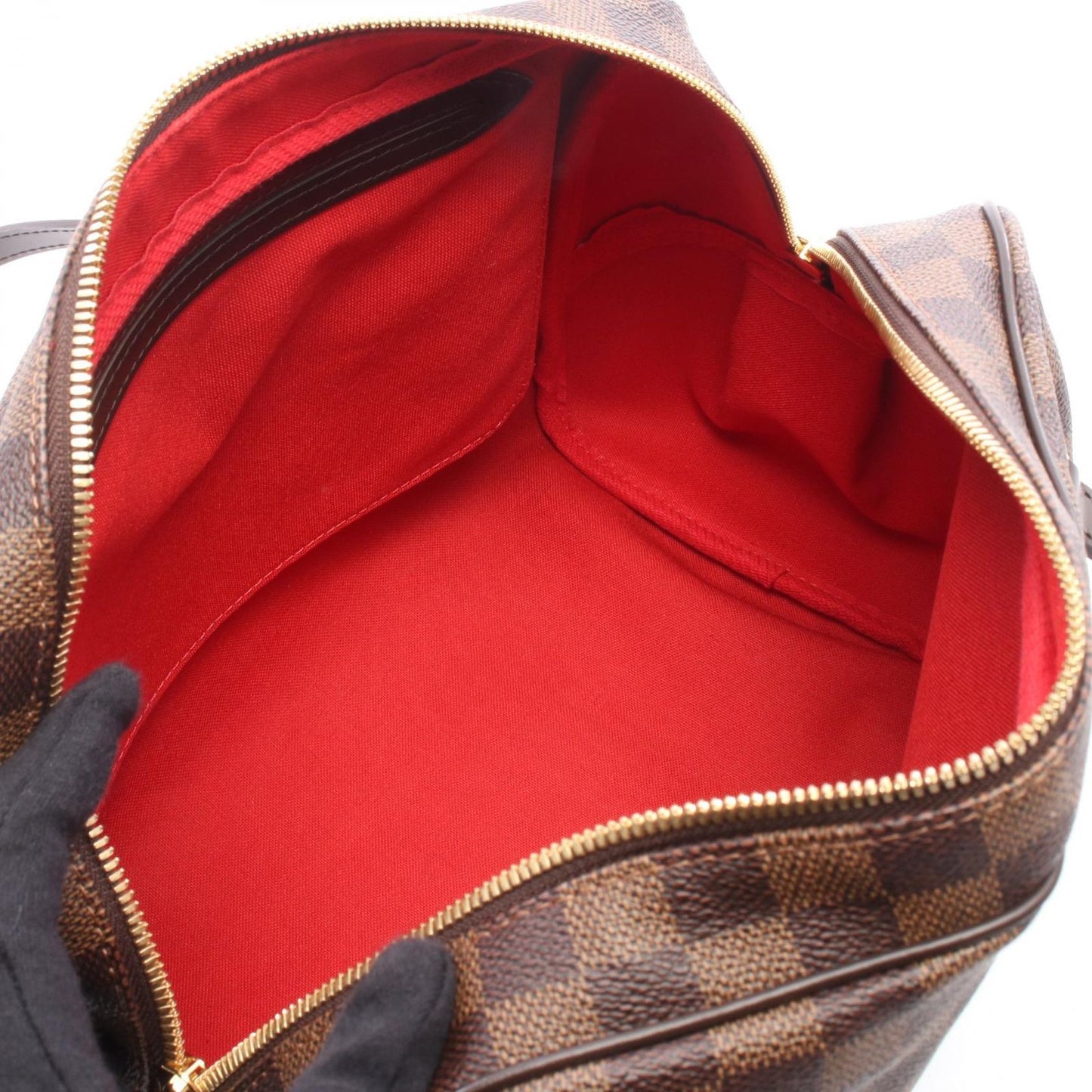 Louis Vuitton Shoulder Bag Rivington GM Damier Ebene Leather — view 3