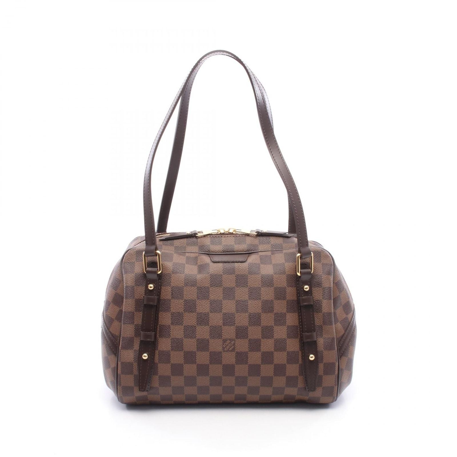 Louis Vuitton Shoulder Bag Rivington GM Damier Ebene Leather