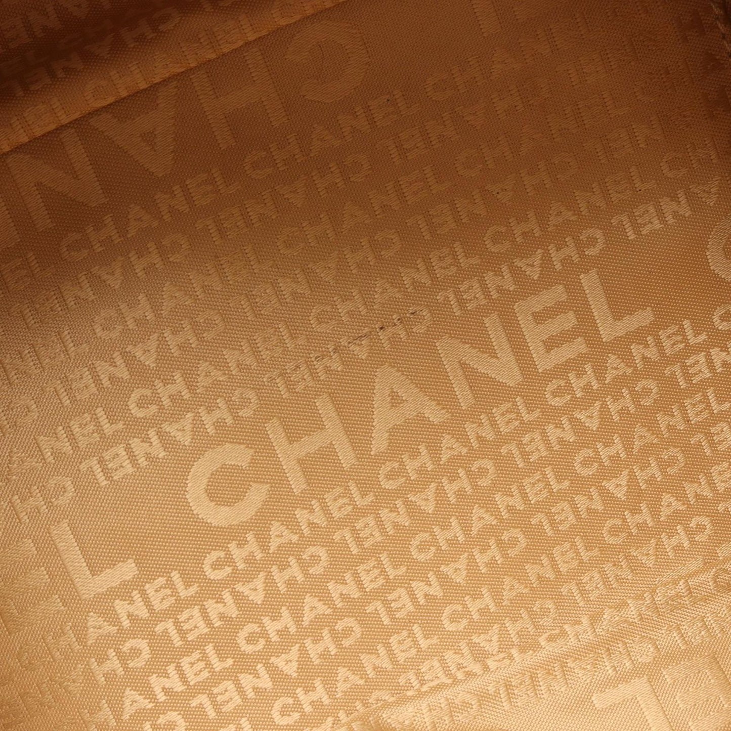 Chanel Handbag Logo Fringe Black Leather — view 7
