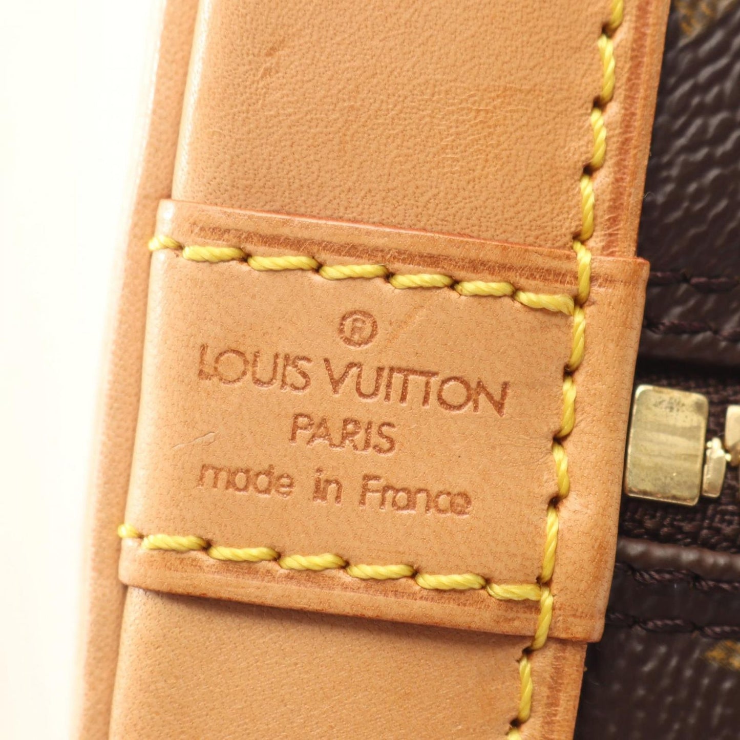 Louis Vuitton Handbag Alma PM Leather — view 4