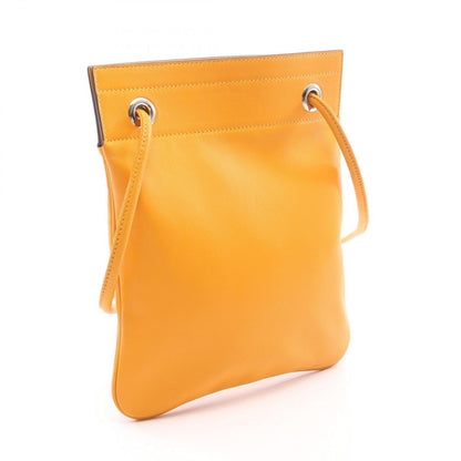Hermes Shoulder Bag Sac Aline Mini Mutard Leather — view 2